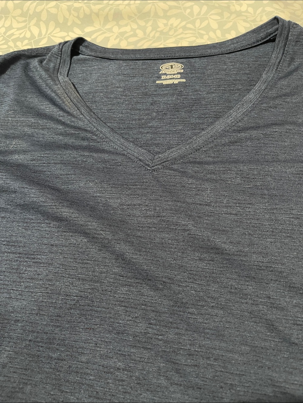 Women’s V-Neck Performance Shirt - Charcoal Gray